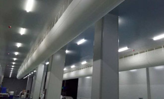 Design of exhaust system for industrial workshop